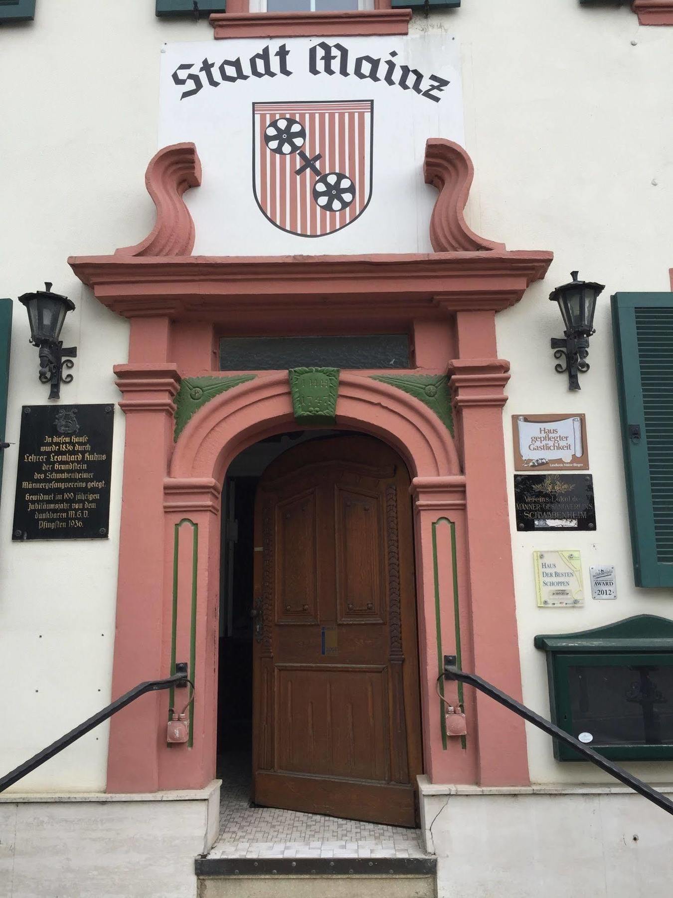 Hotel Stadt Mainz Schwabenheim an der Selz 외부 사진